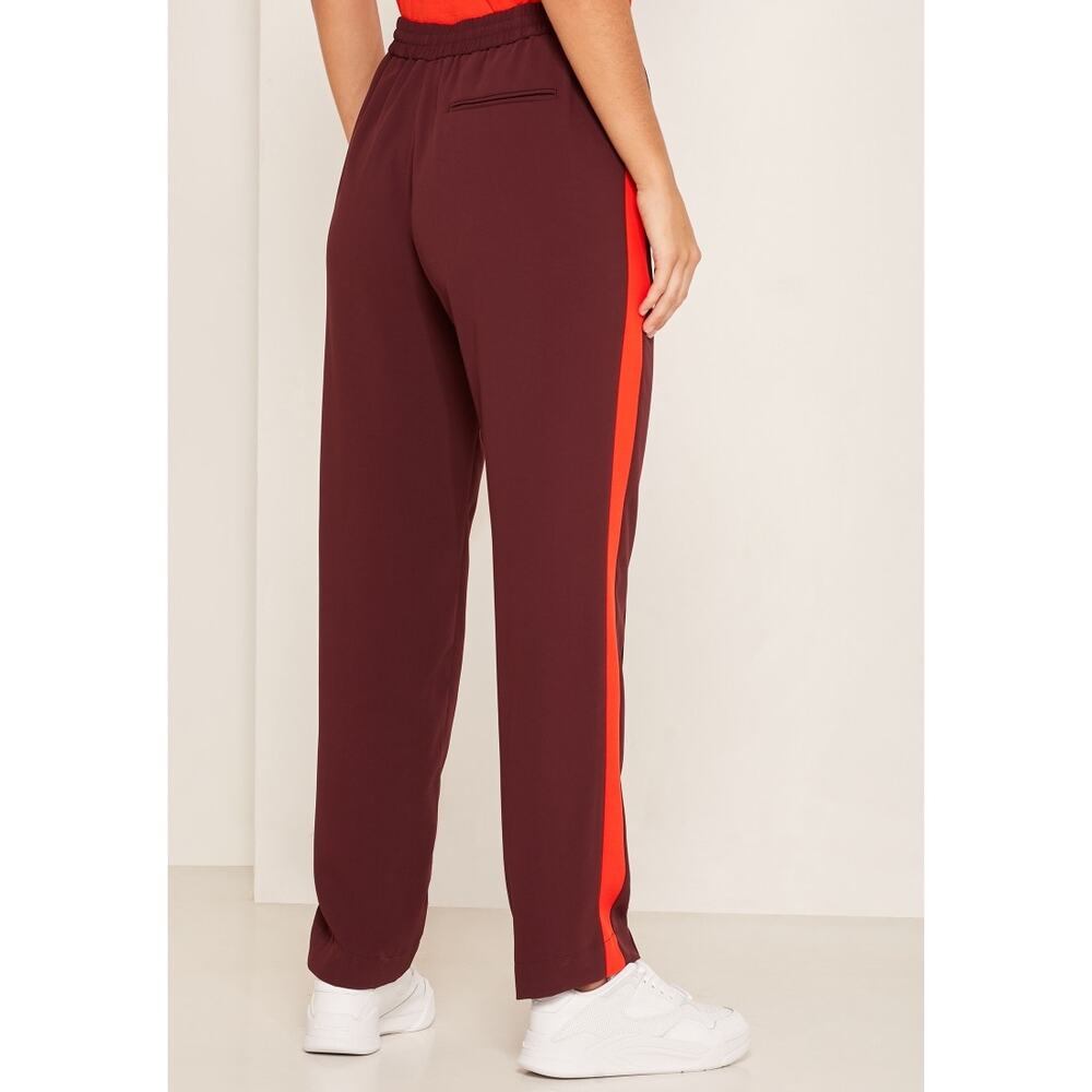 Lacoste Side Striped Pull On Jogger Pants Size EU 32 Red - Picture 3 of 12